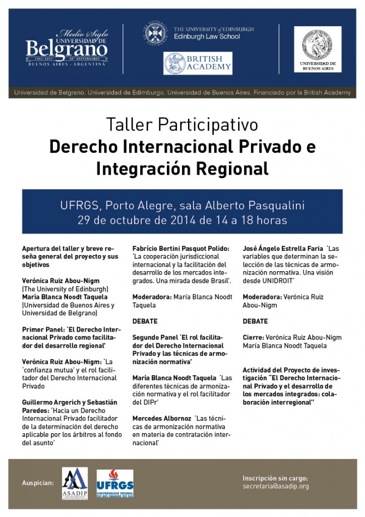 2014 10 29 Taller Porto Alegre